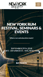 Mobile Screenshot of newyorkrumfest.com